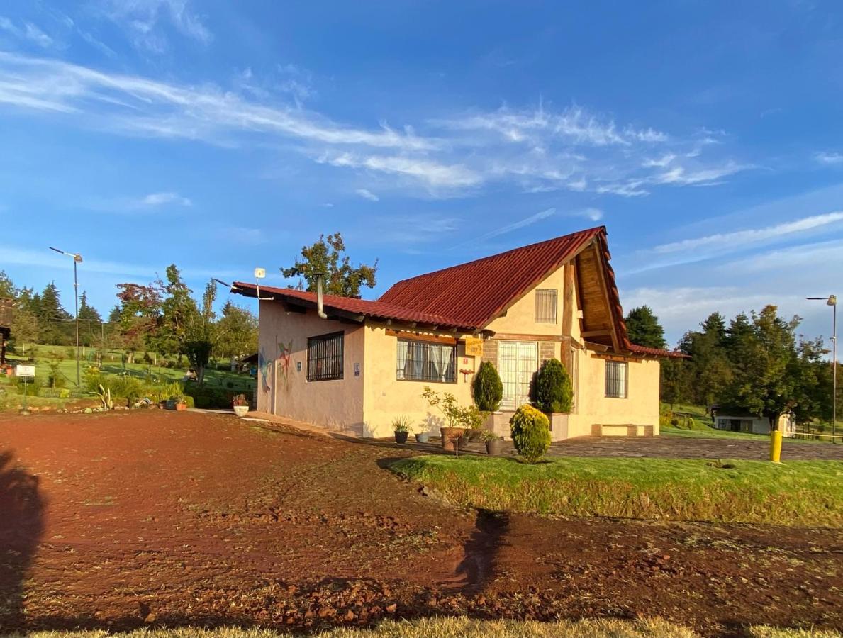 Cabanas Huerta La Mision, Zacatlan Bagian luar foto