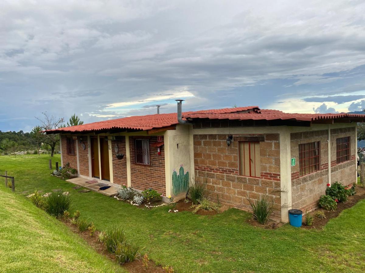 Cabanas Huerta La Mision, Zacatlan Bagian luar foto