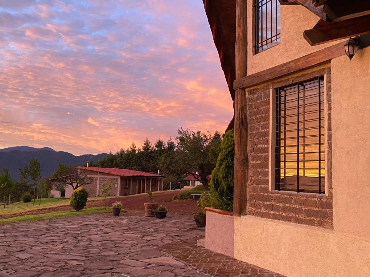 Cabanas Huerta La Mision, Zacatlan Bagian luar foto