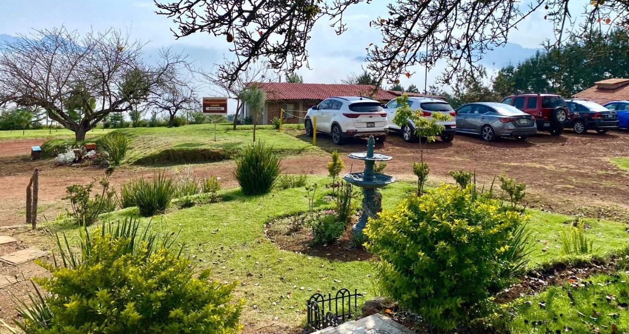 Cabanas Huerta La Mision, Zacatlan Bagian luar foto