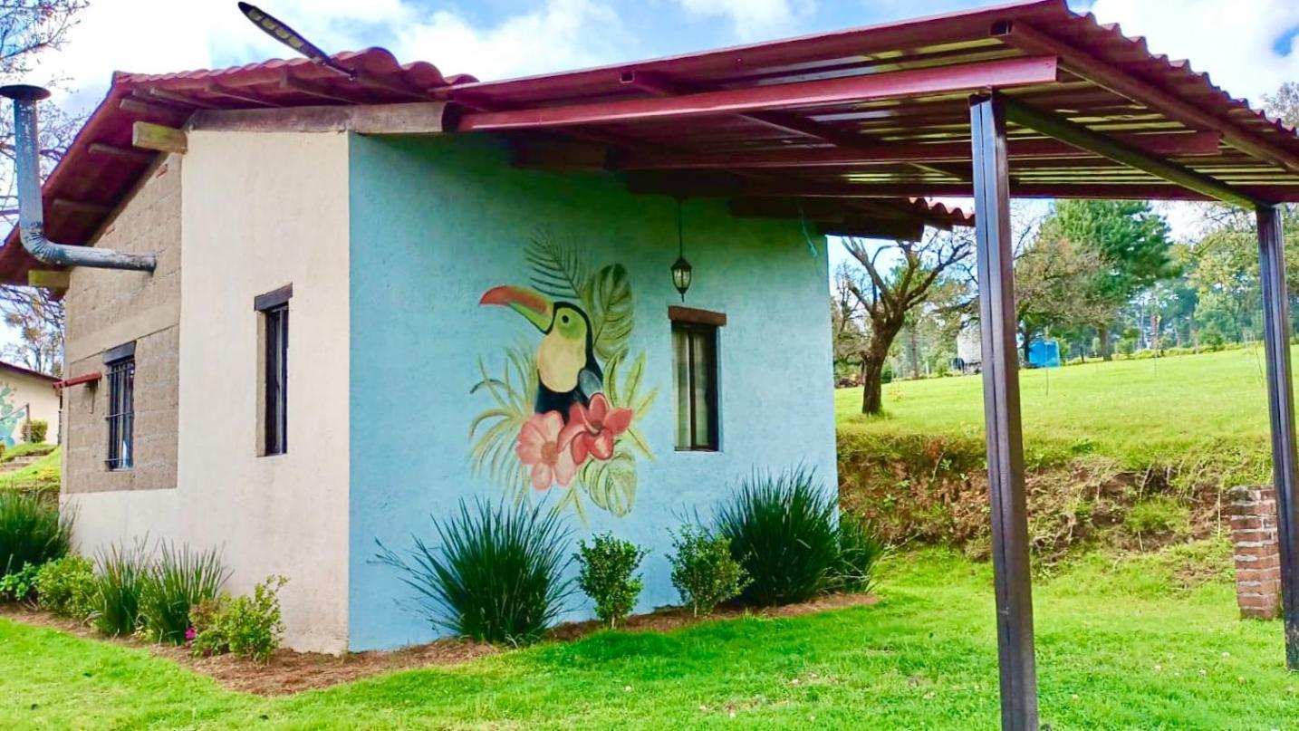 Cabanas Huerta La Mision, Zacatlan Bagian luar foto
