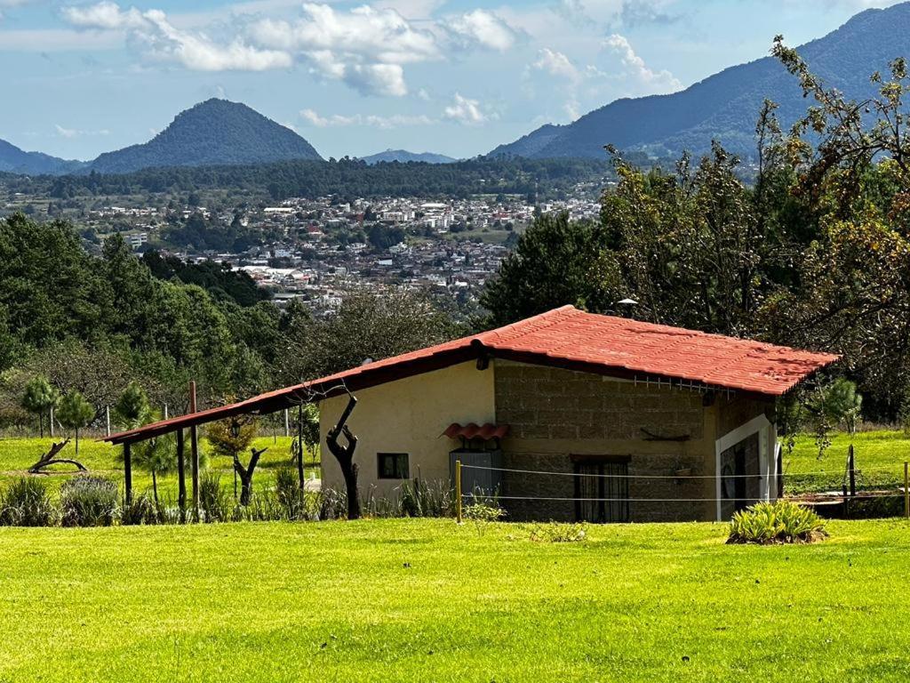 Cabanas Huerta La Mision, Zacatlan Bagian luar foto